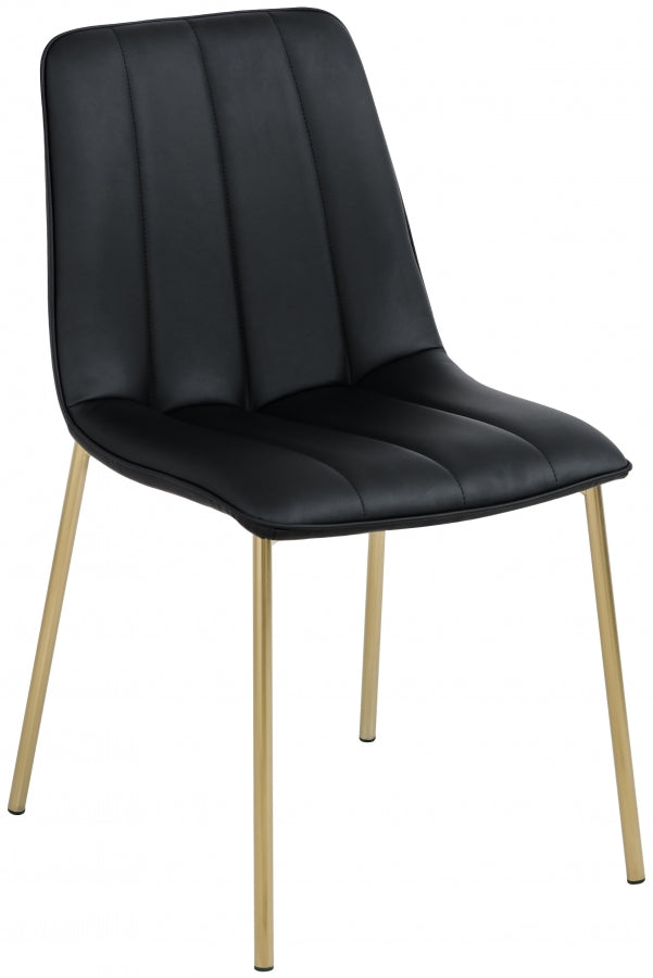 Flax Faux Leather Dining Chair