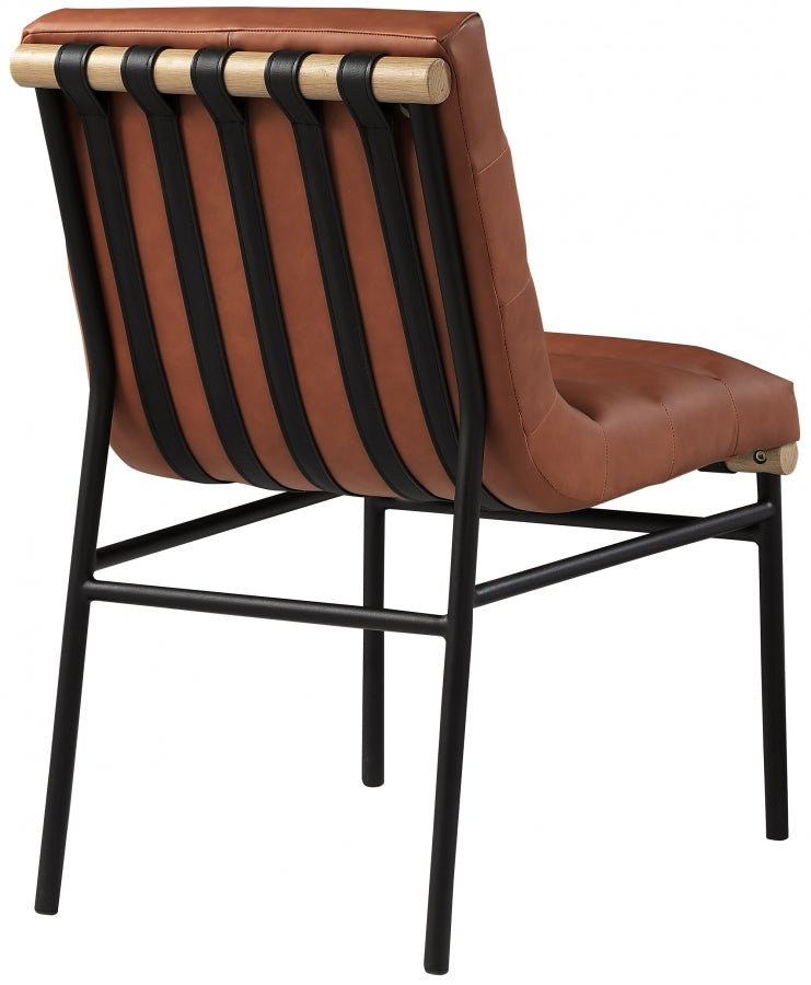 Burke Faux Leather Dining Chair