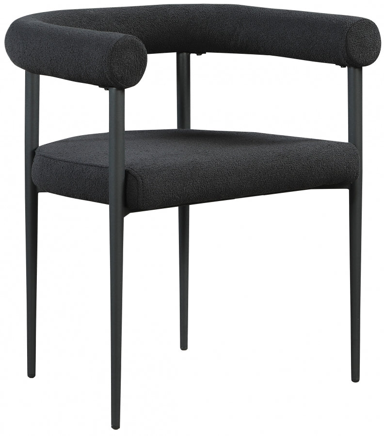 Louie Boucle Fabric Dining Chair
