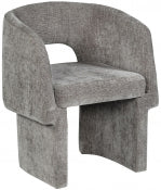 Emmet Chenille Fabric Dining Chair / Accent Chair