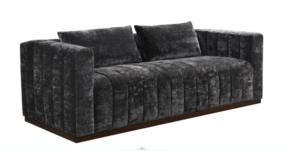 Storme 92″ Sofa – Prism Black, 2 Pillows