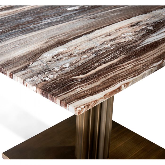 ANNICK DINING TABLE - PALISANDRO