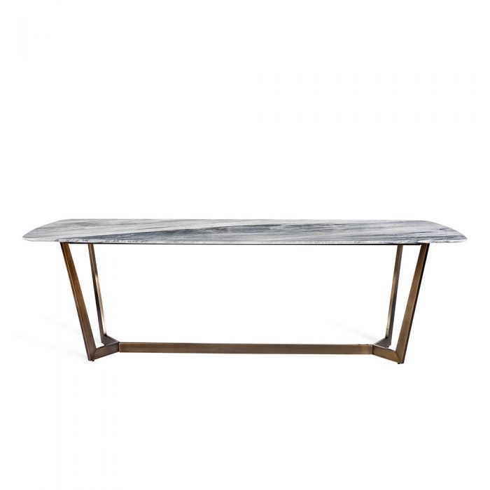 LOWELL DINING TABLE - GREY