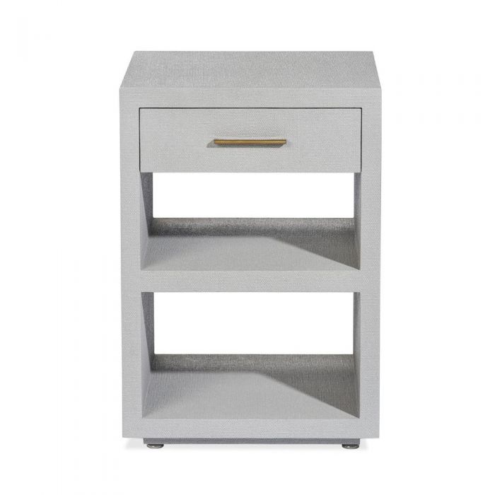 LIVIA SMALL BEDSIDE CHEST - GREY