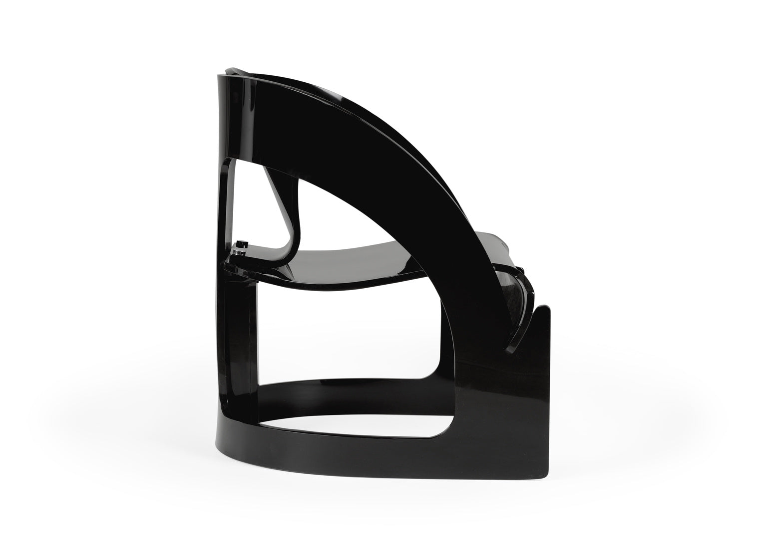 Beverly Grove Acrylic Chair - Black 490587