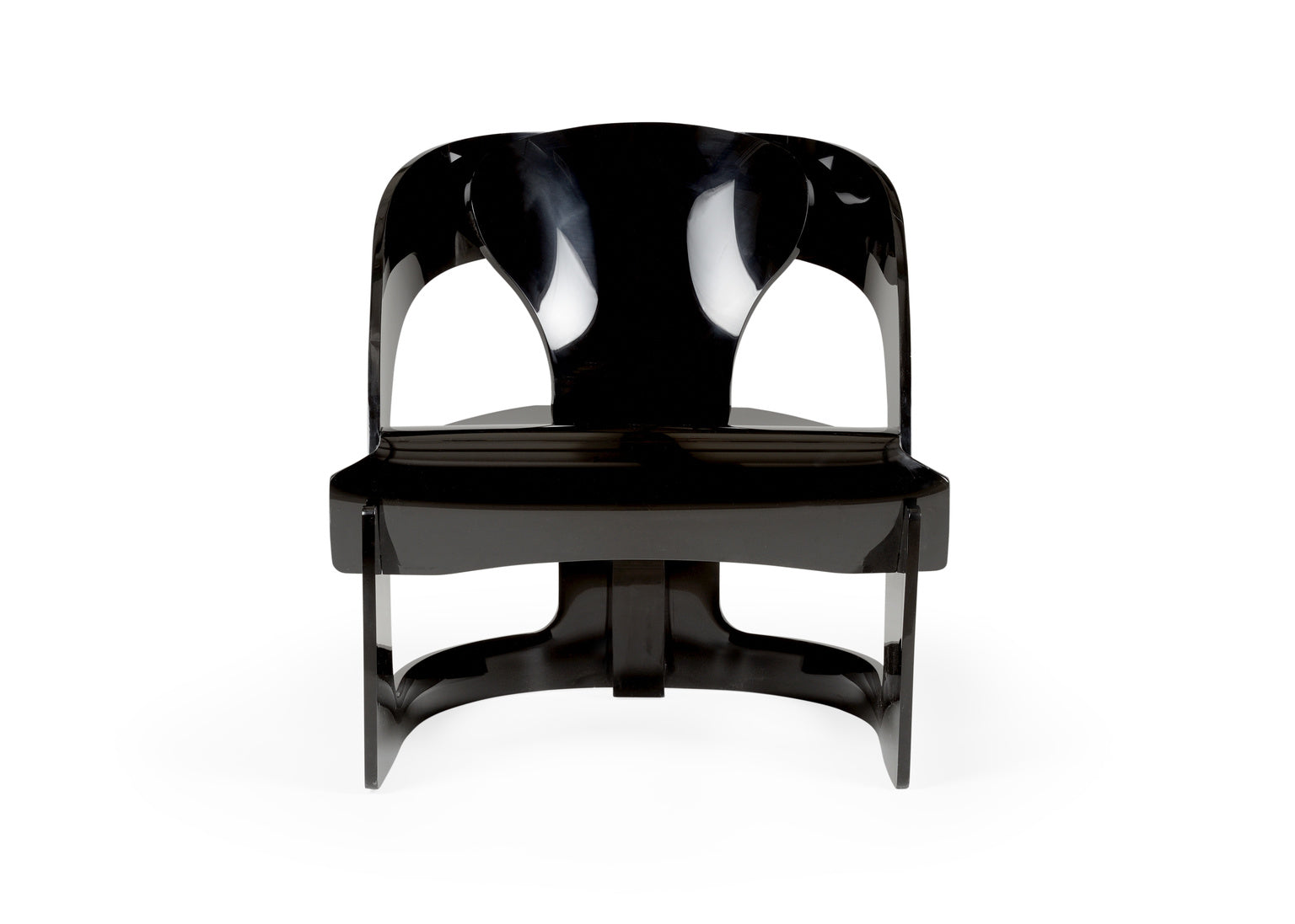 Beverly Grove Acrylic Chair - Black 490587