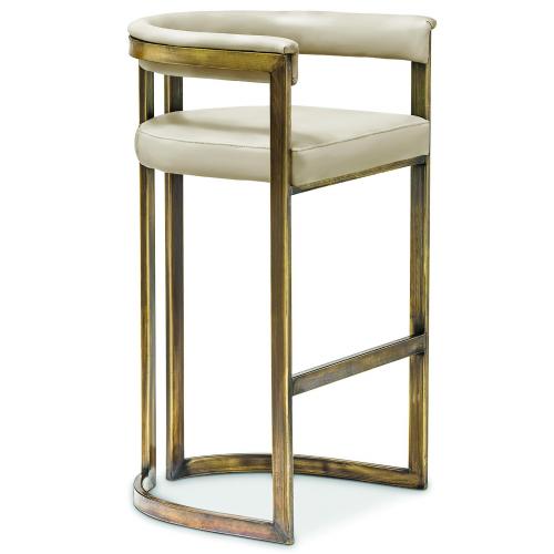 BAR STOOL - BRONZED STEEL (MADE TO ORDER)
